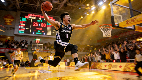 2026年CBA总决赛，郭艾伦关键抢断后快攻上篮锁定胜局的激动时刻